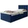 Sofnet Boxspringbett Star Mini Bonell-Matratze - Topper Bettkästen, Jugendzimmer, - 100 x 200 - Dunkelblau (Kronos 09),