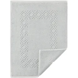 Badematte EGERIA "Denver" Gr. 4, grau, H:8mm, Baumwolle, Badematten