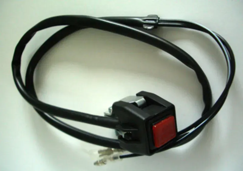 HIGHSIDER slimme schakelaar universeel, vierkant (type drukknop) voor motorstop, claxon (1st)