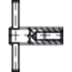 Knebelmutter DIN 6305 Stahl M10