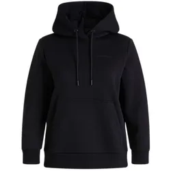 Peak Performance Damen ORIGINAL Logo Hood black - L