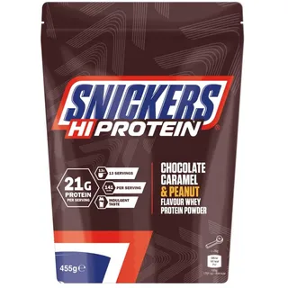 Whey Protein Schokolade Caramel Erdnuss Pulver 455 g