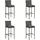 vidaXL Gartenstuhl 43,5 x 113,1 x 26,7 cm grau 4 St.