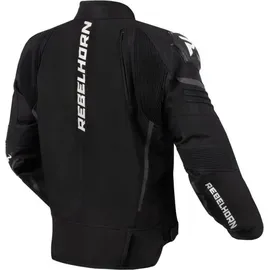 Rebelhorn Vandal Motorradjacke Schwarz/Weiß M