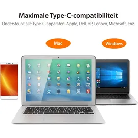 j5create USB-C Dual HDMI Mini Dock (with Ethernet, and PD)