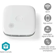 Nedis SmartLife Rauchmelder Weiß