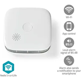 Nedis SmartLife Rauchmelder Weiß