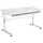 [en.casa] Kinderschreibtisch Sauda 120x60 cm Grau