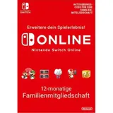 Nintendo Switch Online 12 Monate Familienmitgliedschaft Digital Code