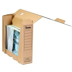 20 bene Archivboxen braun 8,0 x 29,0 x 33,0 cm