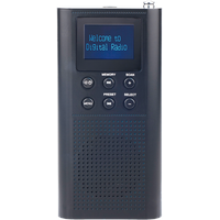 Roadstar TRA-70D+ portables DAB+/UKW Radio mit 20 Senderspeicherplätzen