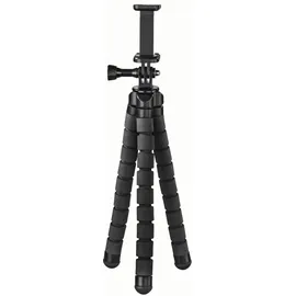 Hama Flexibles Stativ für Smartphone und GoPro schwarz