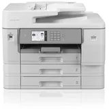 Brother MFC-J6957DW DIN A3 Business-Ink 4-in-1 Multifunktionsgerät (30 Seiten/Min, Tintenstrahl, USB, LAN, WLAN, Duplexdruck) weiß/grau, 576 x 477 x 445 mm (BxTxH)