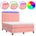 vidaXL Boxspringbett 140 x 200 cm Rosa