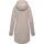 Ragwear Damen Mantel in Woll-Optik langer Trenchcoat mit Kapuze Janesha Coat Ecru Gr. XXL - XXL