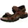 Rieker Freizeitsandalen Herren Braun/Schwarz 46