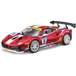 BBURAGO 18-26308 Ferari Racing 1:24 Ferrari 488 Challenge (Formula Racing), 2017