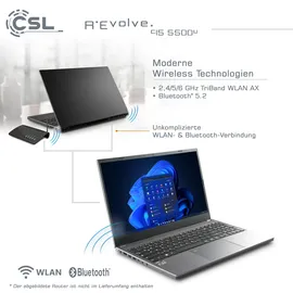 CSL R'Evolve C15 AMD Ryzen 5 5500U 16 GB RAM 4 TB SSD Win11 Home