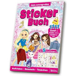 Media Verlag, Sticker, Mein extragroßes Stickerbuch Fashion