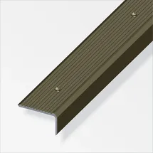 Alfer Treppenprofil 1 m, 41 x 23 mm Aluminium eloxiert bronze