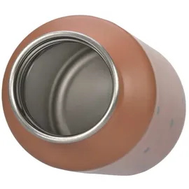 Lässig Edelstahltrinkflasche Happy Prints Karamell/Terracotta/Grün