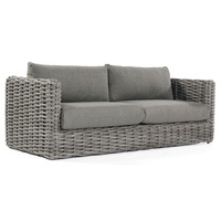 SonnenPartner Sands Sofa Kunststoffgeflecht charcoal