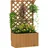 Outsunny Hochbeet Pflanzkasten mit Rankgitter 64 x 33 cm Holz