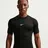 Nike Pro Dri-FIT Tight kurzarm Fitnessshirt Herren 010 black/white XL