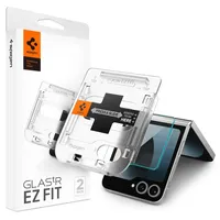 Spigen EZ Fit Gehärtetes Glas Clear Displayschutzfolie Samsung Galaxy Z Flip 6 2-Pack