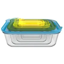 Joseph Joseph Nest Glas Aufbewahrunsgbehälter-Set, 4-tlg. (81060)