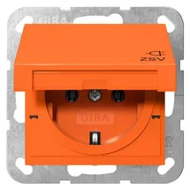 Gira Steckdose SCHUKO KD ZSV 4454109 Orange