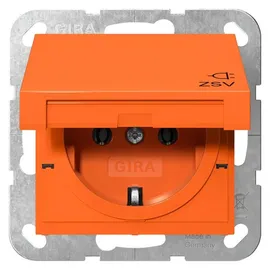Gira Steckdose SCHUKO KD ZSV 4454109 Orange