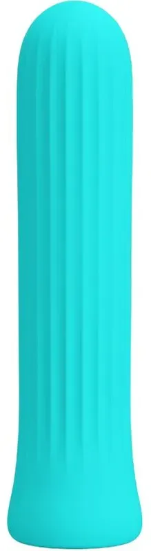 PRETTY LOVE - Blanche Stimulator-Vibrator Blau ergonomisch
