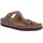 Birkenstock Gizeh Naturleder geölt tabacco brown 38