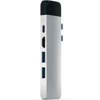 Satechi USB-C Pro Hub Multi-Port Adapter 4K HDMI & Ethernet Silber
