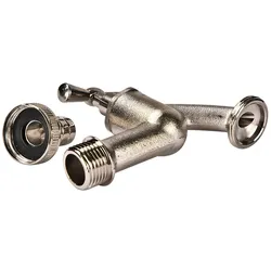 Ventilauslaufhahn 1/2 Zoll 21 mm Auslaufhahn Wasserhahn Absperrventil Garten