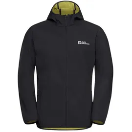 Jack Wolfskin Bornberg Softshelljacke - Phantom / Chartreuse - S