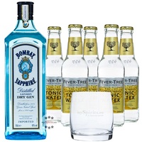 Bombay Sapphire Gin & Fever-Tree Tonic Set