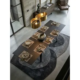 KADIMA DESIGN 180 x 76 x 95 cm schwarz