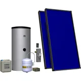 Solaranlage - 2 x Kollektoren (4,18 m2) + 200 Liter