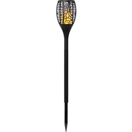 Star Trading Star LED-Solar-Fackel 'Flame', imitiert Feuer,Bernstein LED