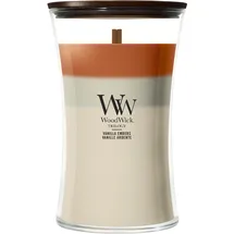 Woodwick Trilogy Vanilla Embers Duftkerze 610 g beige