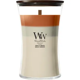 Woodwick Trilogy Vanilla Embers Duftkerze 610 g beige