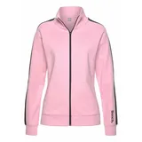 bench. loungewear Sweatjacke Rosa/Schwarz 44/46