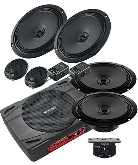 Peugeot 308 II Sound Upgrade Pegel + Bass + Fernbedienung
