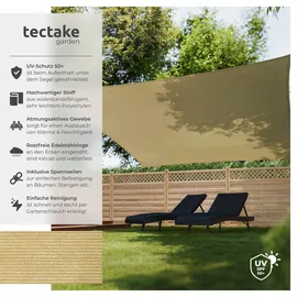Tectake 540 x 540 cm Beige