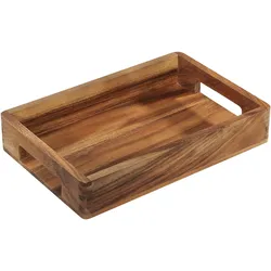 ZASSENHAUS Serviertablett Akazie 33x22x6cm