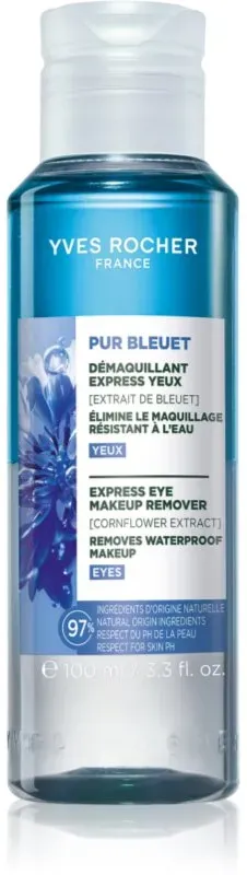 Yves Rocher Pur Bleuet Zwei-Phasen Make up - Entferner für die Augen 100 ml