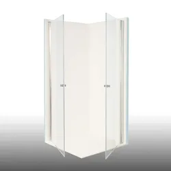 Duschkabine/ Duschabtrennung Dusbad Vital 2 Pendeltür/  Eckdusche  links 900mm rechts 1000mm