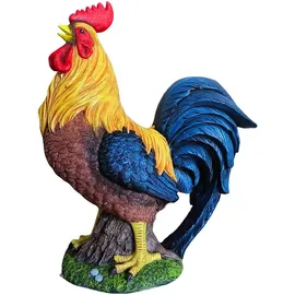 Relaxdays Gartenfigur Huhn